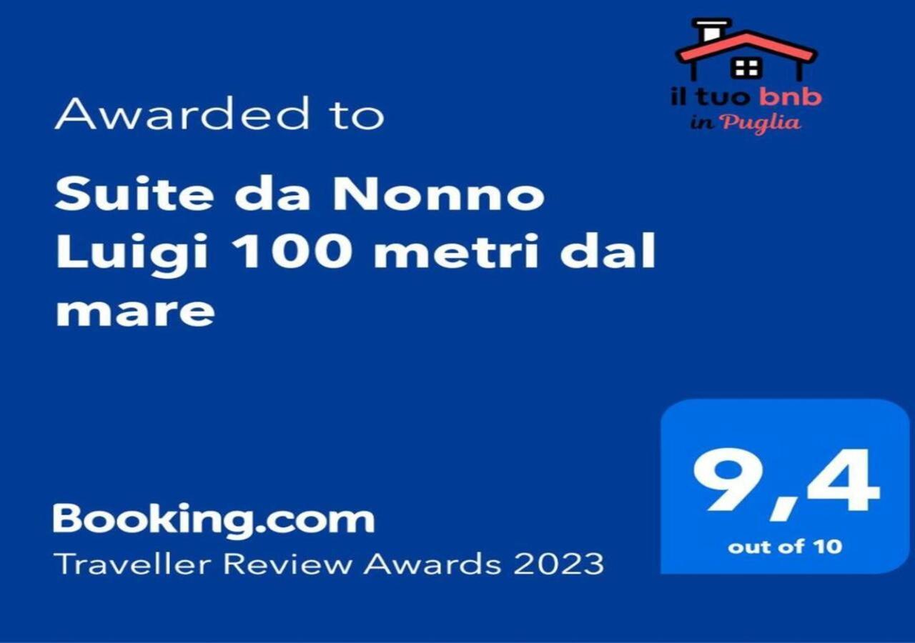 Suite Da Nonno Luigi 100 Metri Dal Mare Giovinazzo Exterior foto